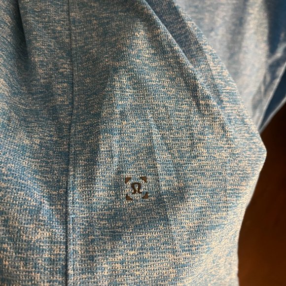 Lululemon Workout Sweatshirt, Light / Sky Blue - Picture 4 of 6